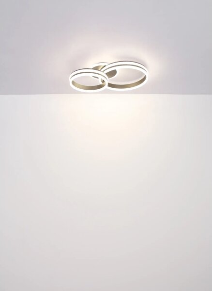 Globo 67329-50 - LED stmievateľné stropné svietidlo ALAINA 50W/230V 2700-6000K 50x75 cm + diaľkový ovládač