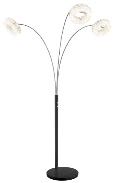 Globo 67387S1 - LED stmievateľná stojacia lampa LAUREL 35W/230V 3000/4000/6000K