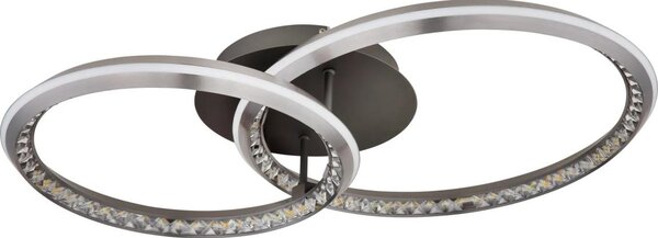 Globo 67329-50 - LED stmievateľné stropné svietidlo ALAINA 50W/230V 2700-6000K 50x75 cm + diaľkový ovládač