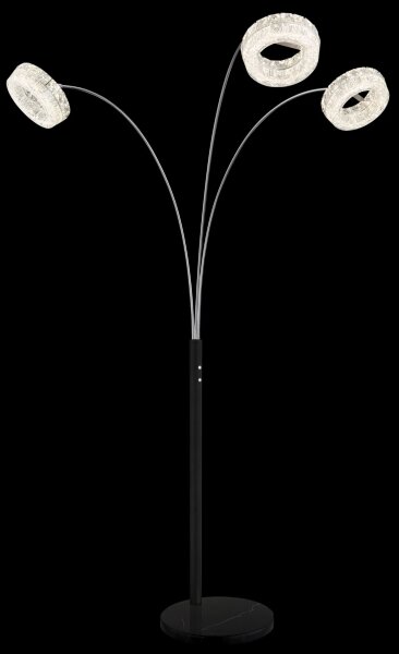 Globo 67387S1 - LED stmievateľná stojacia lampa LAUREL 35W/230V 3000/4000/6000K