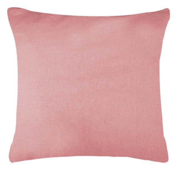 XPOSE® Bavlnená obliečka na vankúš MICHAELA DUO - tmavo sivá/staroružová 45x45 cm