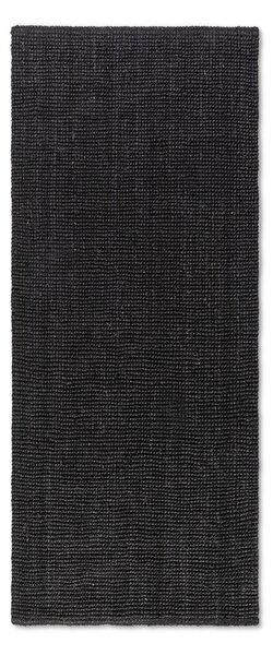 Hanse Home , Behúň Bouclé Jute 105976 Black, 80x200, čierna, chodba / predsieň