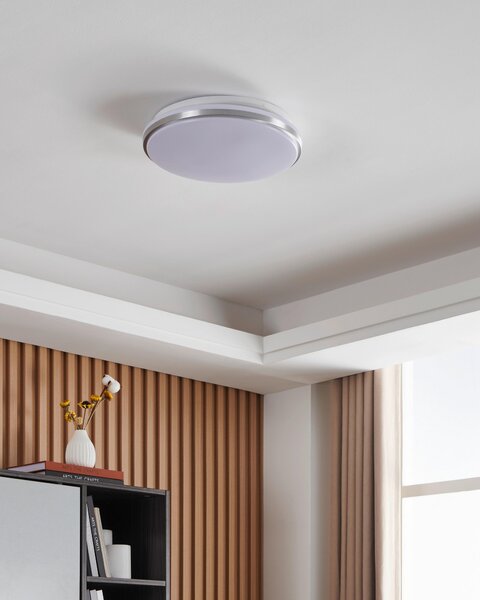 STROPNÉ LED SVIETIDLO, 34/6,5 cm Eglo - Online Only bytové doplnky, Online Only