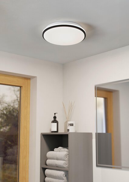 STROPNÉ LED SVIETIDLO, 34/6,5 cm Eglo - Online Only bytové doplnky, Online Only