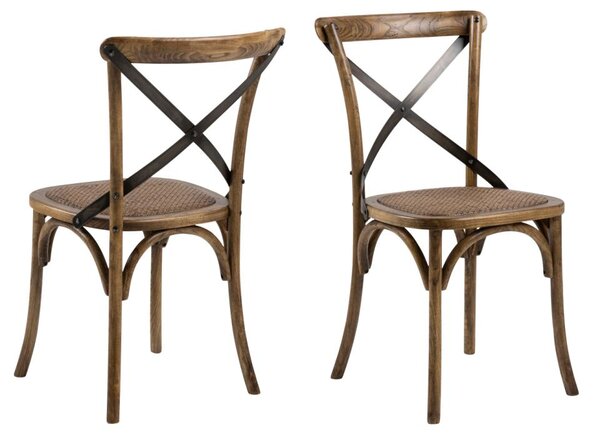 Actona Jedálenská stolička Vintage hnedá