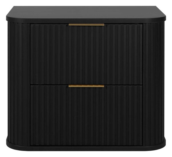 Skrinka pod umývadlo ELEGANCE Black | 60 cm