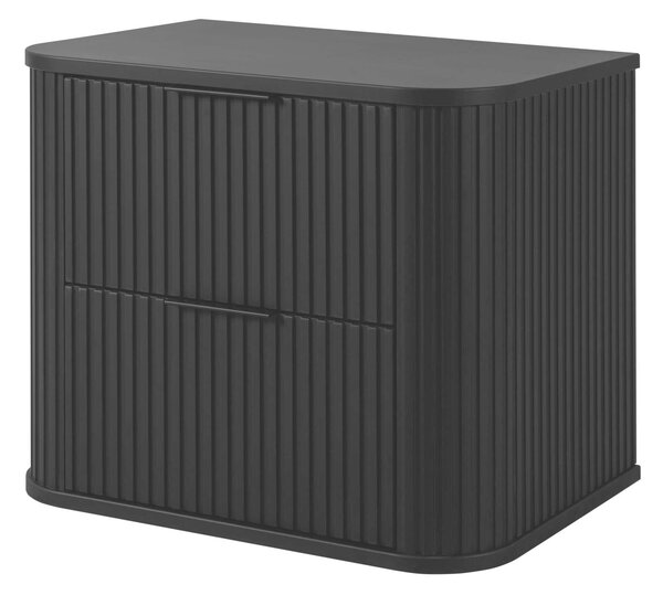 Skrinka pod umývadlo ELEGANCE Black | 60 cm