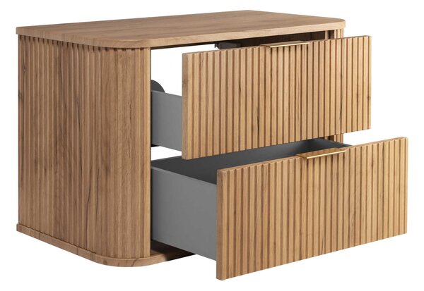 Skrinka pod umývadlo ELEGANCE Craft zlatý | 80 cm