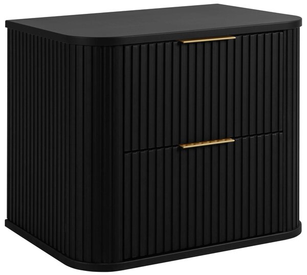 Skrinka pod umývadlo ELEGANCE Black | 60 cm