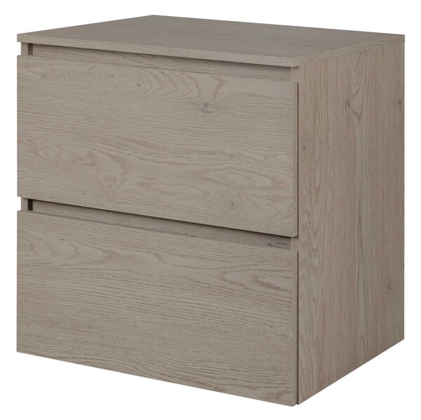 Skrinka pod umývadlo SIMPLE Dark oak | 60 cm
