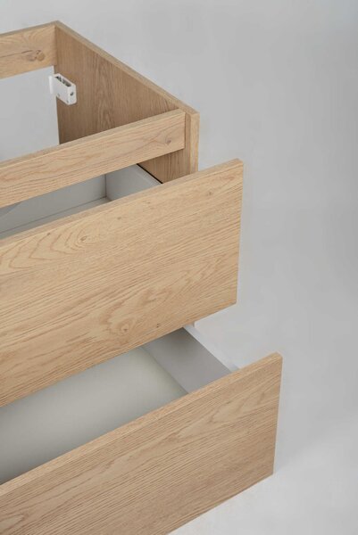 Skrinka pod umývadlo SIMPLE Light oak | 80 cm