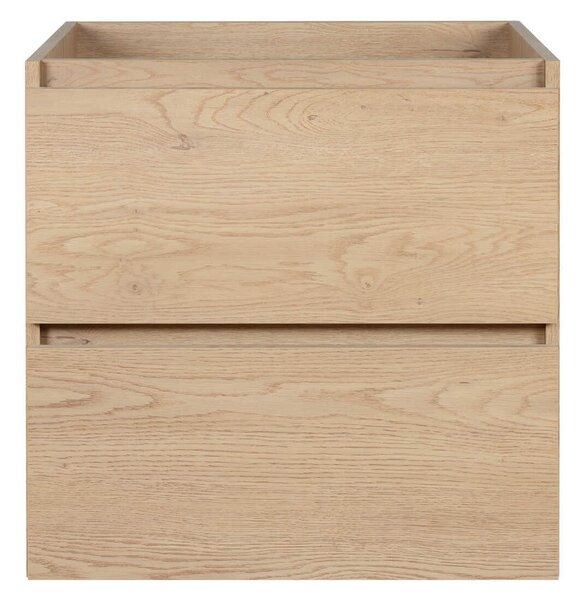 Skrinka pod umývadlo s doskou SIMPLE Light oak D60/1 | 60 cm