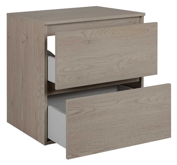 Skrinka pod umývadlo SIMPLE Dark oak | 60 cm