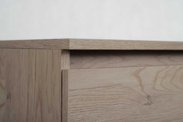 Skrinka pod umývadlo SIMPLE Dark oak | 60 cm