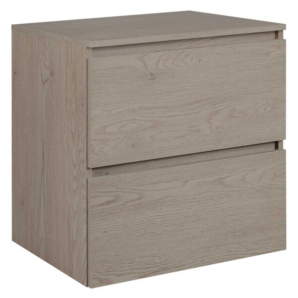 Skrinka pod umývadlo SIMPLE Dark oak | 60 cm