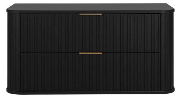 Skrinka pod umývadlo ELEGANCE Black | 100 cm