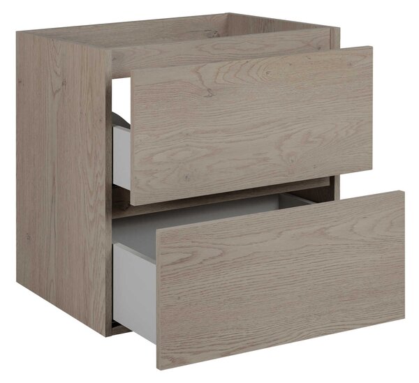 Skrinka pod umývadlo SIMPLE Dark oak | 60 cm
