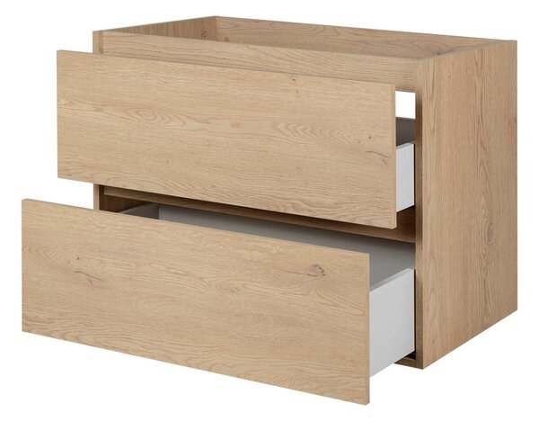 Skrinka pod umývadlo SIMPLE Light oak | 80 cm