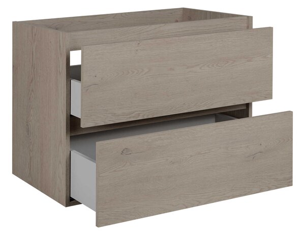 Skrinka pod umývadlo SIMPLE Dark oak | 80 cm