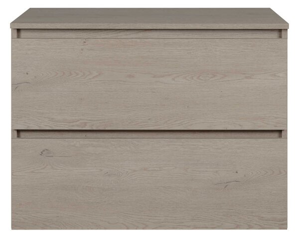 Skrinka pod umývadlo SIMPLE Dark oak | 80 cm
