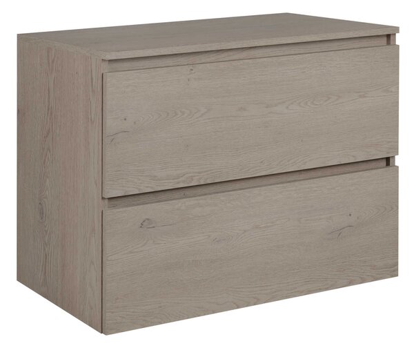 Skrinka pod umývadlo SIMPLE Dark oak | 80 cm