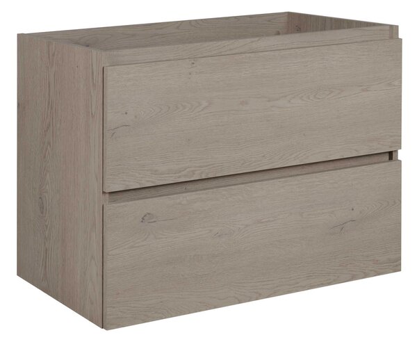 Skrinka pod umývadlo SIMPLE Dark oak | 80 cm