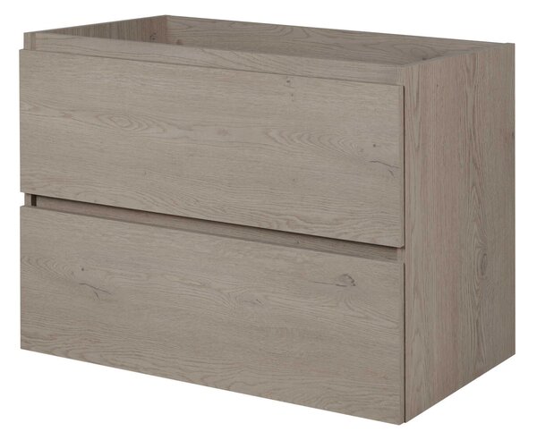 Skrinka pod umývadlo SIMPLE Dark oak | 80 cm