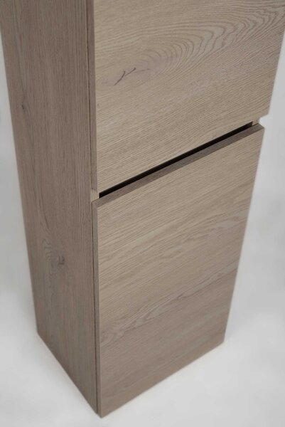 Vysoká skrinka do kúpeľne SIMPLE dark oak