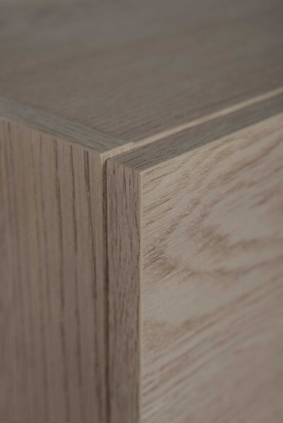 Vysoká skrinka do kúpeľne SIMPLE dark oak