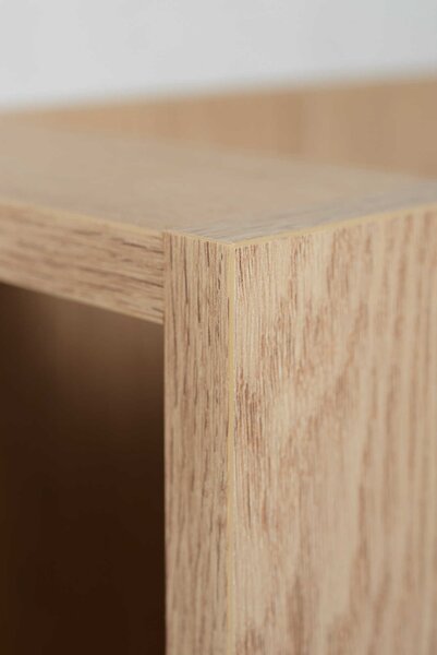 Regál do kúpeľne SIMPLE light oak