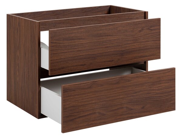 Skrinka pod umývadlo SIMPLE Oak walnut | 80 cm