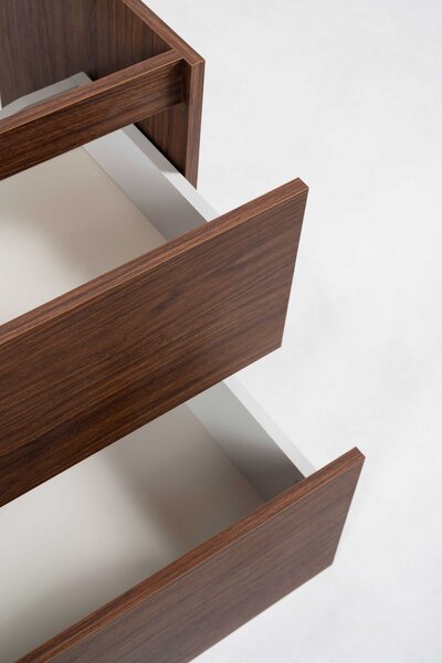 Skrinka pod umývadlo SIMPLE Oak walnut | 60 cm