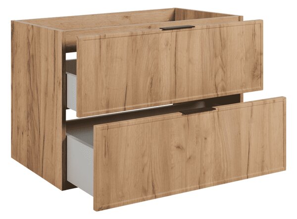 Skrinka pod umývadlo SLIM craft zlatý | 80 cm