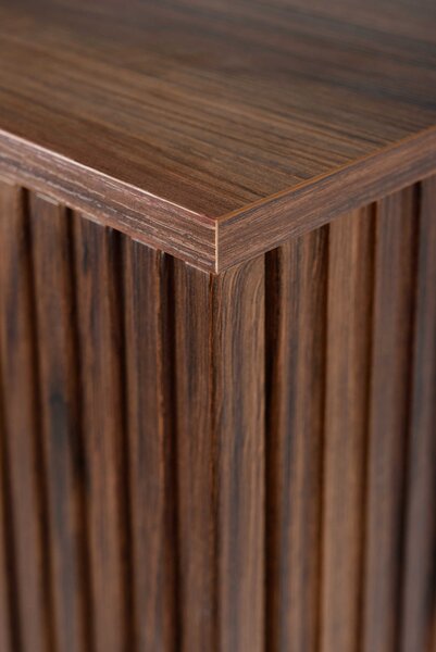 Vysoká skrinka do kúpeľne ELEGANCE 139 Walnut