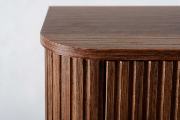 Vysoká skrinka do kúpeľne ELEGANCE 139 Walnut