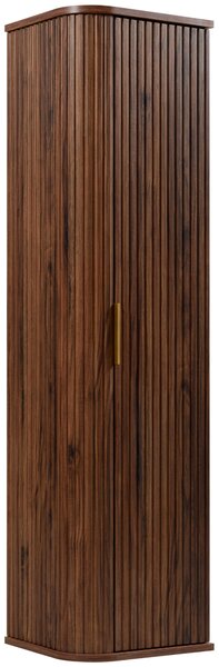 Vysoká skrinka do kúpeľne ELEGANCE 139 Walnut