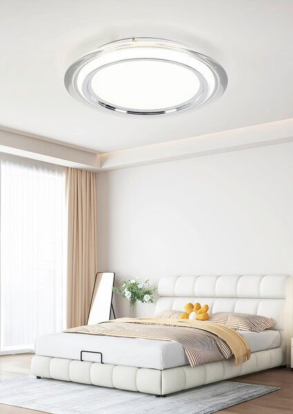STROPNÉ LED SVIETIDLO, 45/6 cm Novel - Interiérové svietidlá