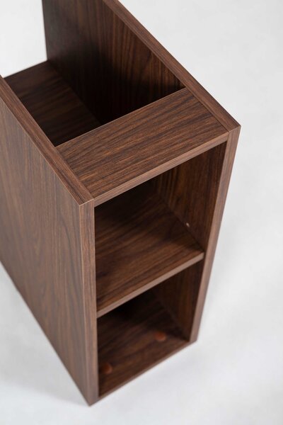 Regál do kúpeľne SIMPLE 20 | oak walnut