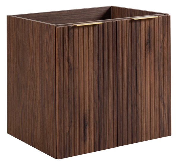 Skrinka pod umývadlo FLOW Oak walnut 60 2D | 60 cm