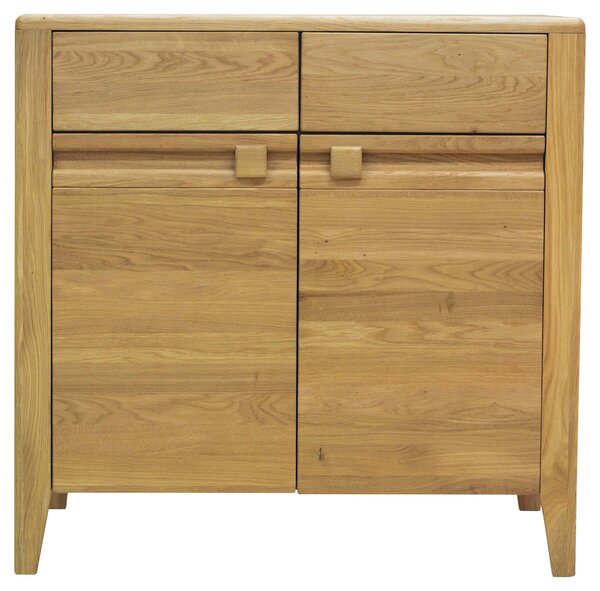 KOMODA, divoký dub, dub artisan, divoký dub, 92,6/92/42,7 cm Linea Natura - Komody