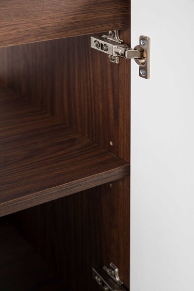 Skrinka pod umývadlo FLOW Oak walnut 60 2D | 60 cm
