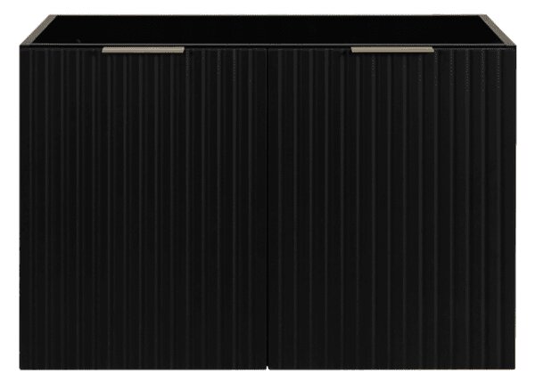 Skrinka pod umývadlo FLOW Black 80 2D | 80 cm