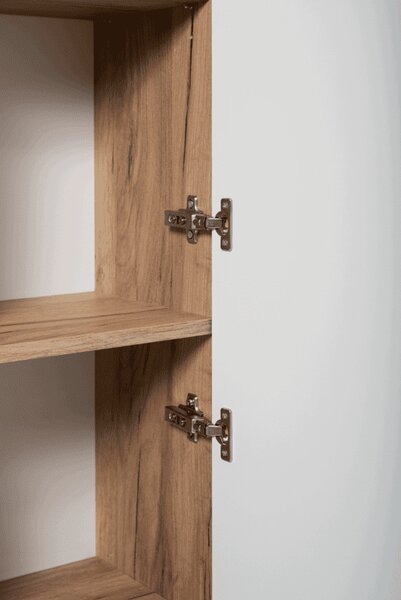 Závesná skrinka do kúpeľne BELLO Oak craft