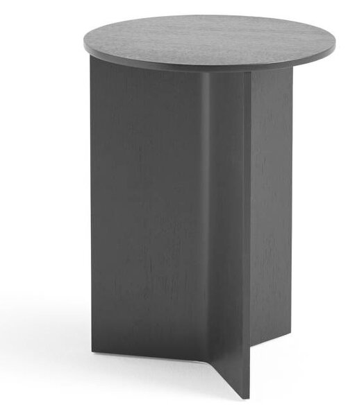 HAY Stolík Slit Wood high, black