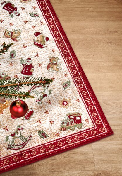 Villeroy & Boch Kusový koberec Toy's delight so strihaným vlasom 106217 Red, Multicolor, 50x80, červená, obývacia izba