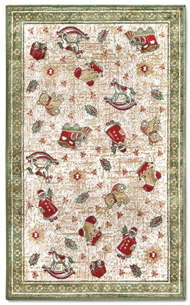 Villeroy & Boch Kusový koberec Toy's delight so strihaným vlasom 106218 Green, Multicolor, 50x80, zelená, obývacia izba