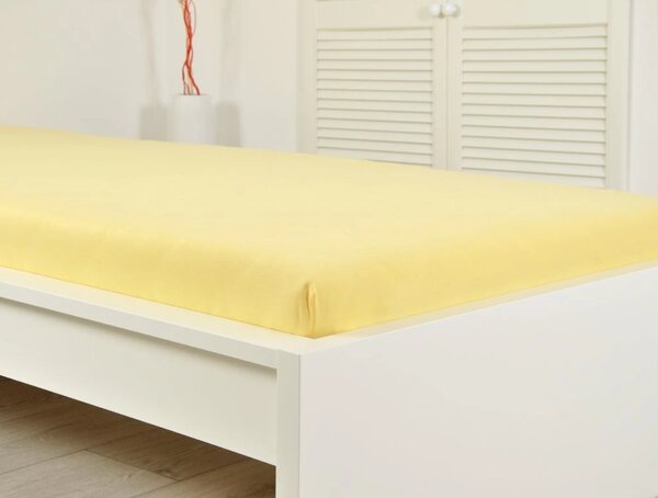 Jersey plachta ALVORA 90x200 cm svetložltá