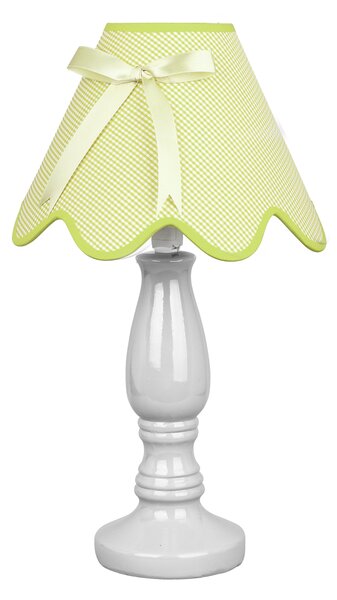 Candellux LOLA Stolná lampa 1X40W E14 Pistachio 41-14580
