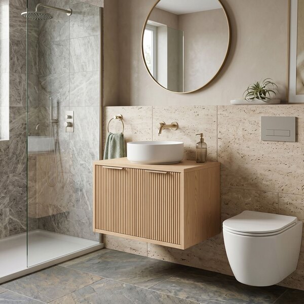 Kúpeľňová skrinka pod umývadlo Rea Core 60cm Beige