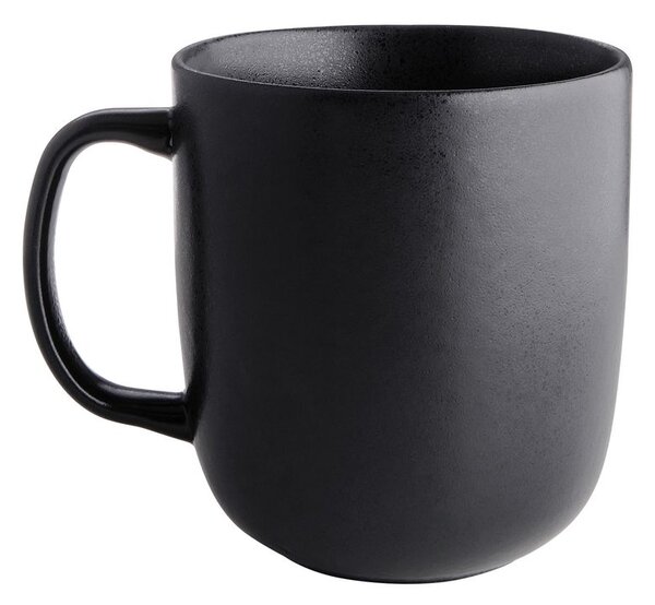 CASA NOVA Sada hrnčekov 400 ml set 4 ks - čierna